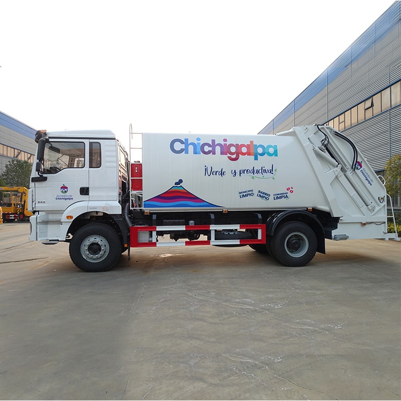 SHACMAN 14 CBM Мусоровоз для продажи