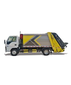 ISUZU 4-тонный мусоровоз с прессованным мусором