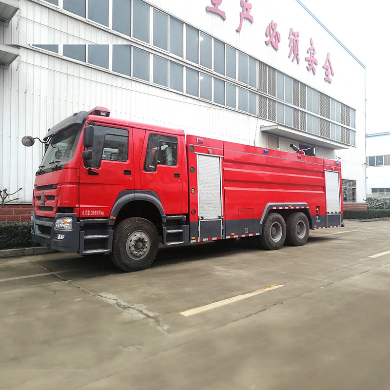 Howo 16000L Water and Foam Fire Rescue Fighting Truck