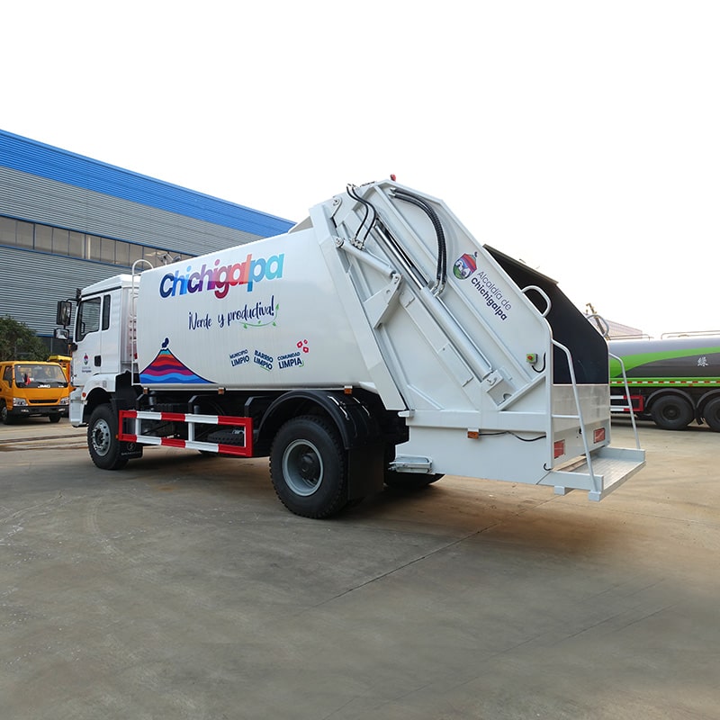 SHACMAN 14 CBM Мусоровоз для продажи