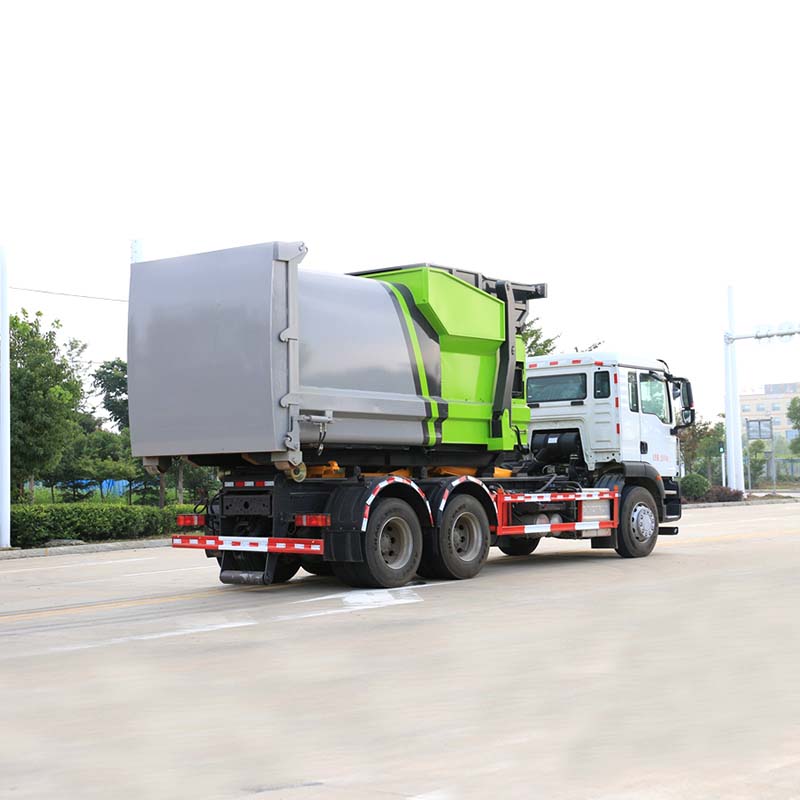 HOWO 16m3 6*4 Hydraulic Hook-lift hoist garbage truck