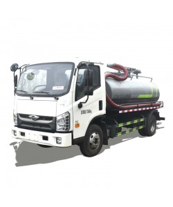 Foton 5500L 115HP toilet septic tank suction truck