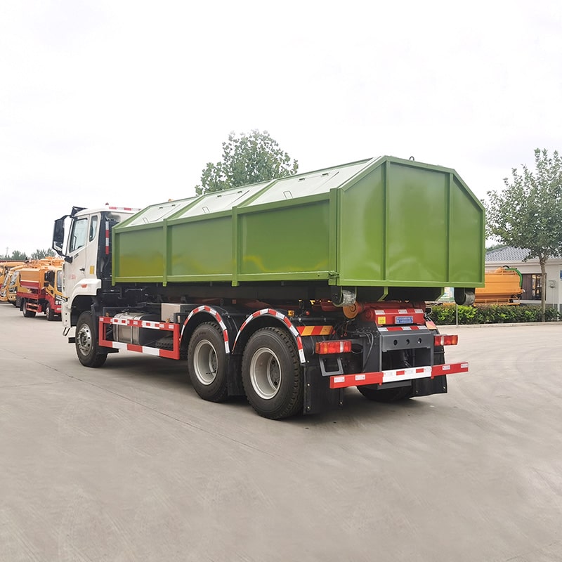 Sinotruck Howo 6x4 25 тонн мусоровоз с откидным бортом