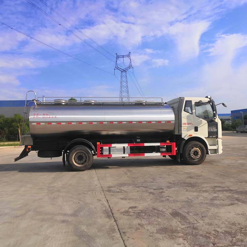 FAW 13000 liters milk transport truck
