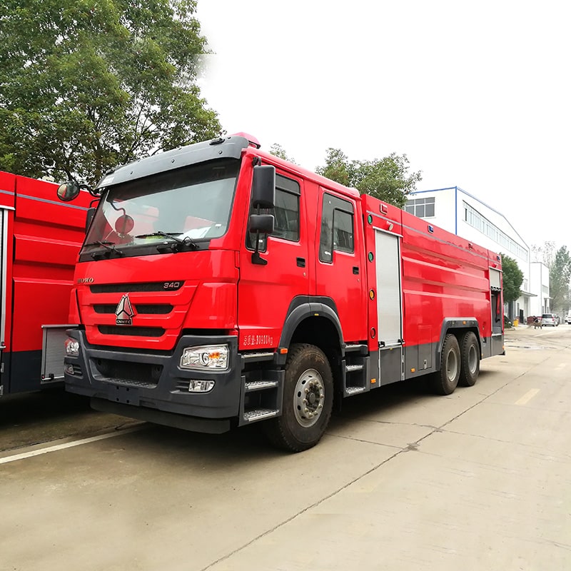Howo 16000L Water and Foam Fire Rescue Fighting Truck