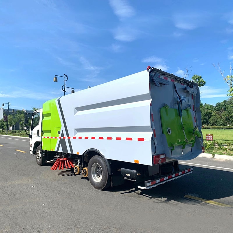 Camion balayeuse aspirante JAC 4*2