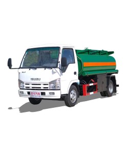 ISUZU 5000 liters fuel oil diesel tanker truck