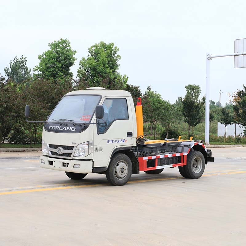 Foton mini 2-3 CBM Hook Lift Garbage Truck