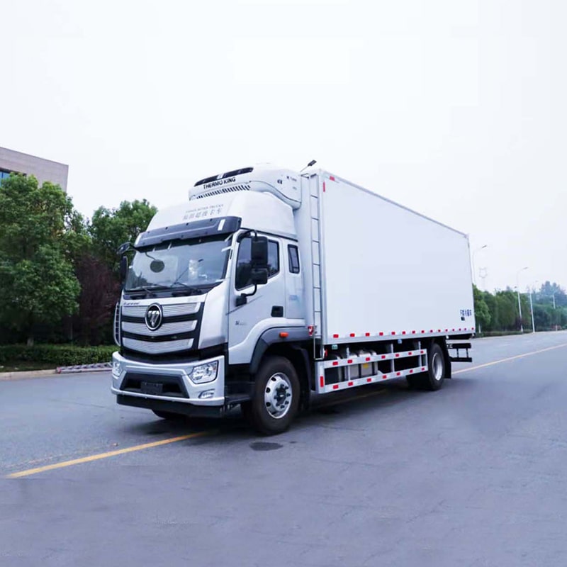 Foton 4x2 6.8m 10 Ton Refrigerator Cooling Van For Sale