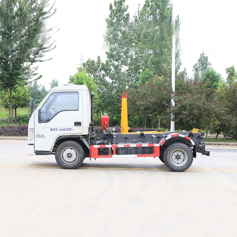 Foton mini 3-4 CBM Hook Lift Garbage Truck