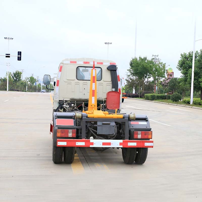 Foton mini 3-4 CBM Hook Lift Garbage Truck