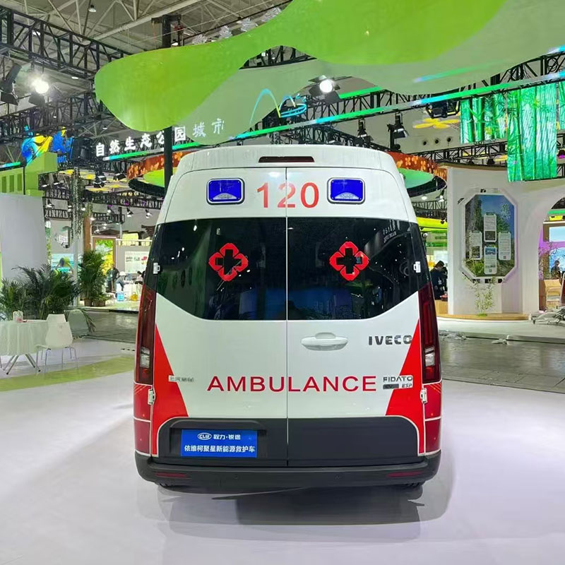 Export Iveco Electric Monitoring Ambulance for Sale