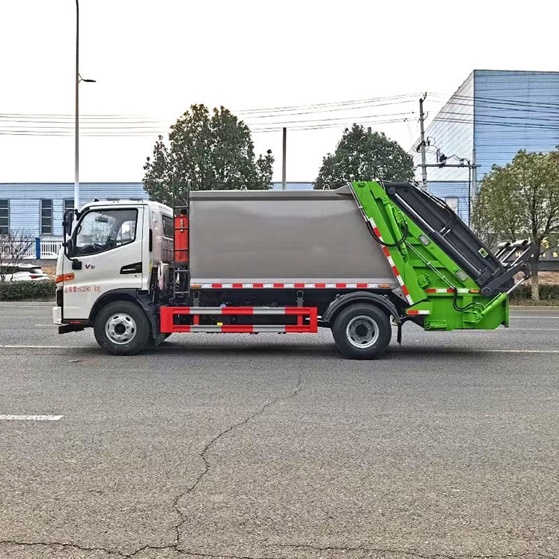 JAC 8 CBM 4 x2 Small Rubbish Conpressing Truck for Sale