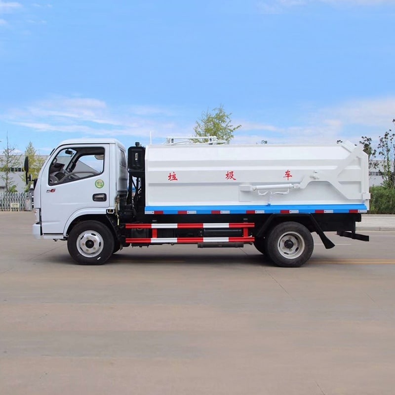 SINOTRUK hydraulic carbon steel 6*4 refuse transfer  truck