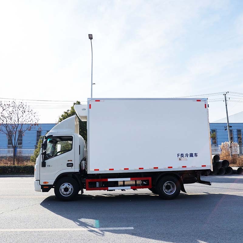 JAC 4X2 Refrigerated Truck Transport Vegetables Meat