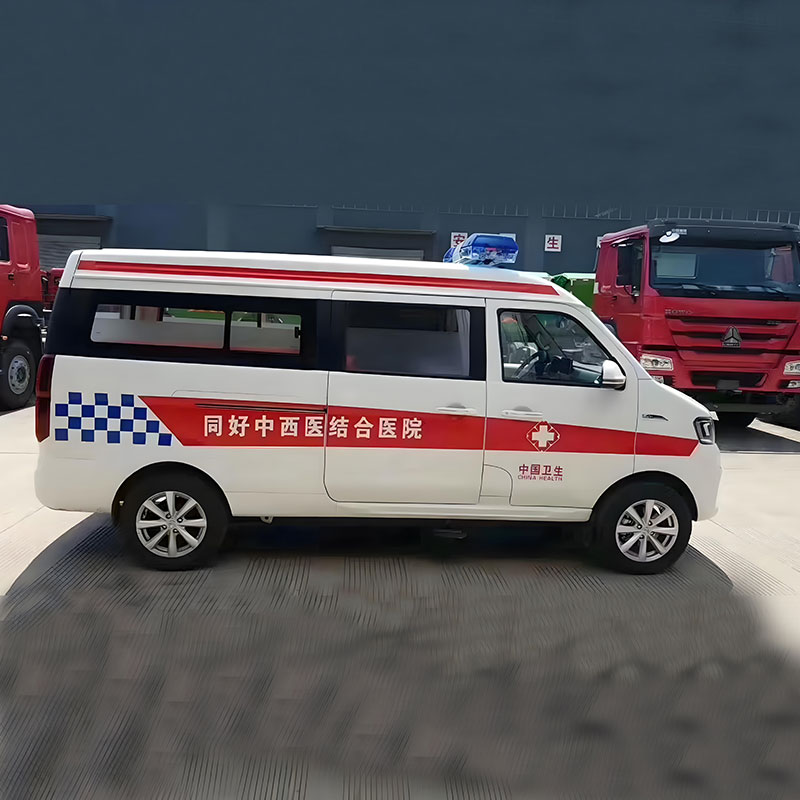 Hot Sale Emergency Ambulance Rescue Van Truck Price