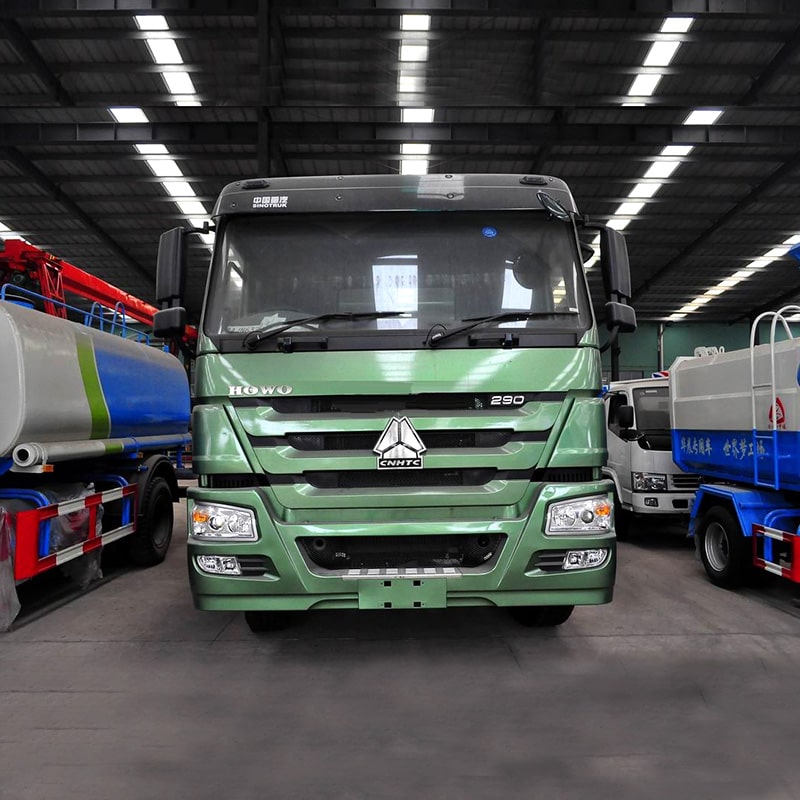 Howo Heavy 10Ton Skip Loader Garbage Truck Price