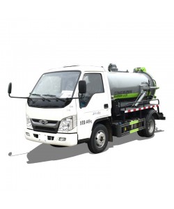 Foton 4*2 2000L vacuum truck sewage suction