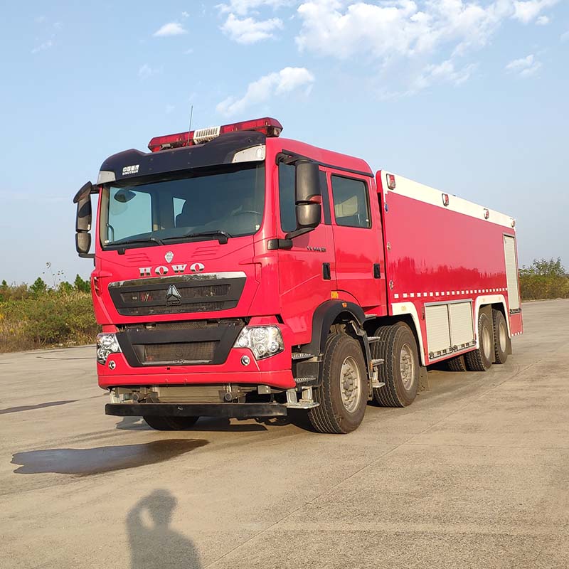 HOWO 8x4 25ton Water Foam Powder Fire Fighting Truck