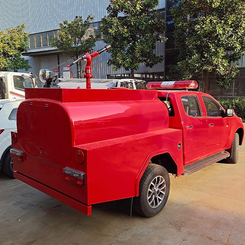 ISUZU 4 Wheels Pickup Fire Fighting Rescue Truck