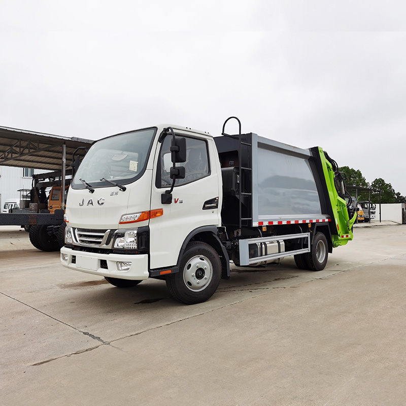 JAC 4*2 6м3 мусоровоз с уплотнителем мусора