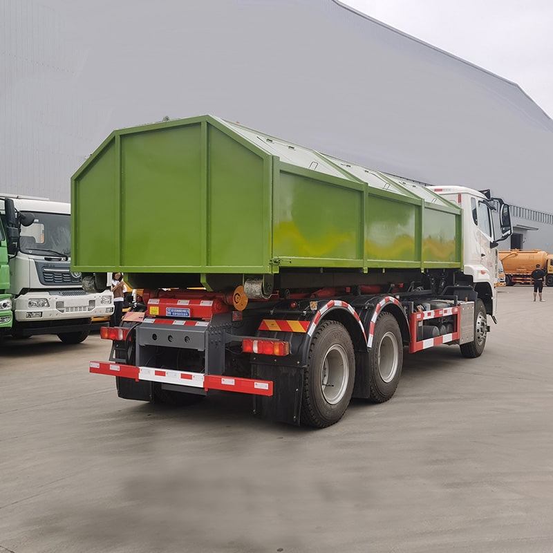 Sinotruck Howo 6x4 25 тонн мусоровоз с откидным бортом
