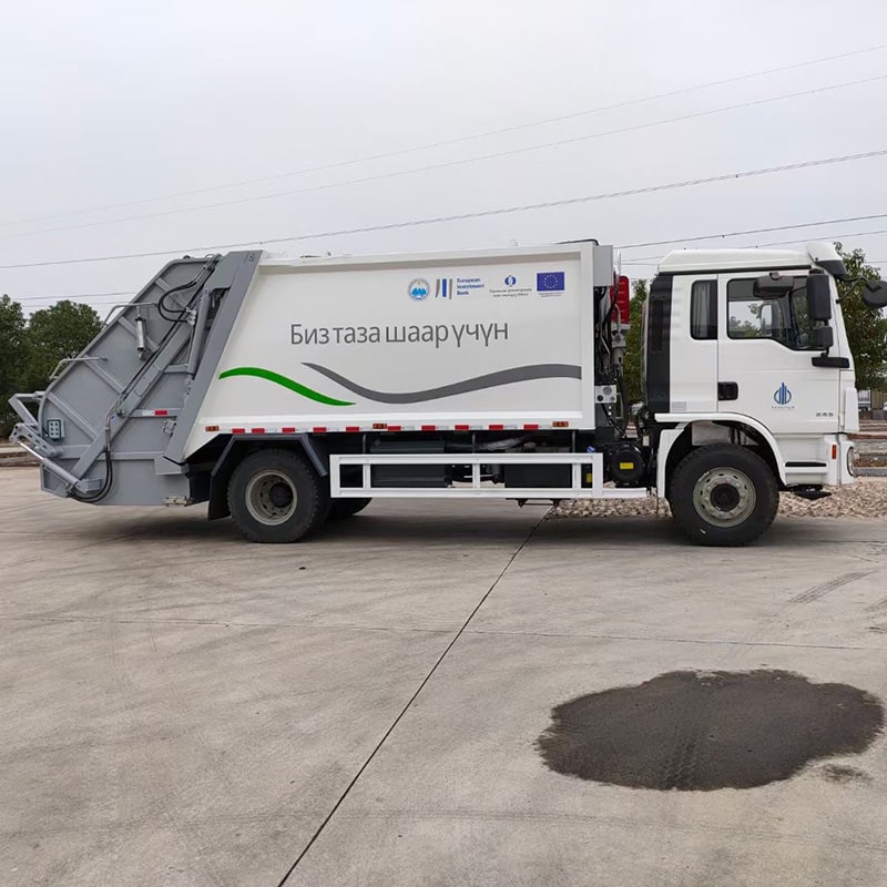 SHACMAN 12 CBM Garbage Collector Compressing Transport Truck