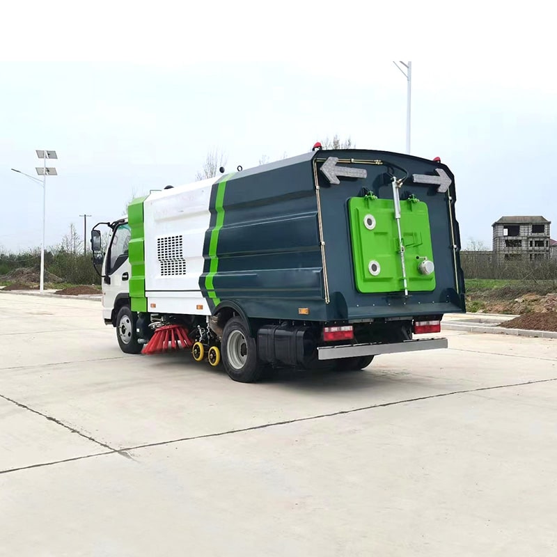 JAC 4*2 dust suction truck road cleaning machine