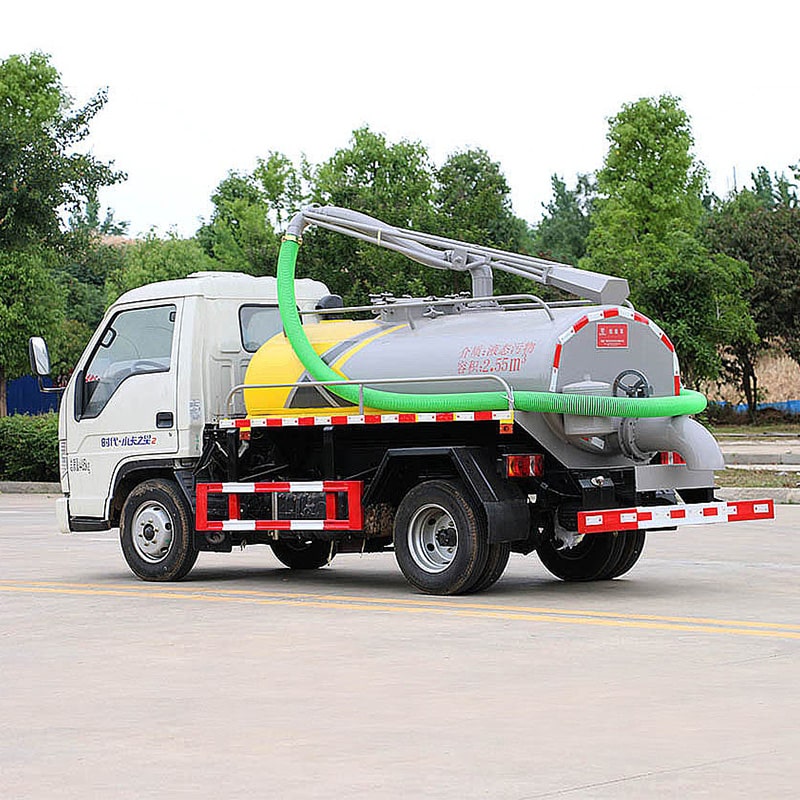 JAC 4*2 high pressure sewage suction cleaning truck