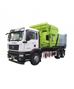 Camion de collecte des ordures à bras hydraulique Sinotruk de 25 tonnes