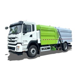 BYD pure electric road sweeper truck with high-pressure