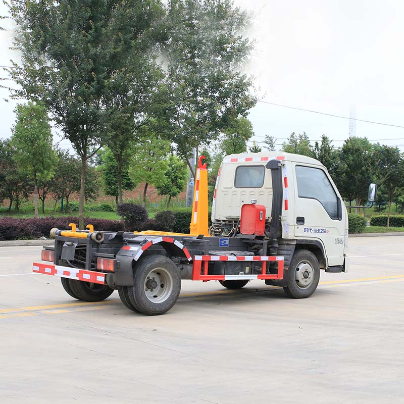 Foton mini 3-4 CBM Hook Lift Garbage Truck