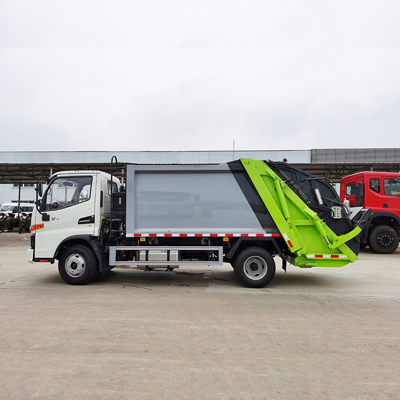 JAC 4*2 6м3 мусоровоз с уплотнителем мусора