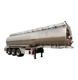 Heavy Duty 3 Axles 43000L Oil Fuel Tanker Trailer For Sale