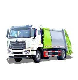 Howo 14m3 Garbage Collection  Compactor Garbage Truck