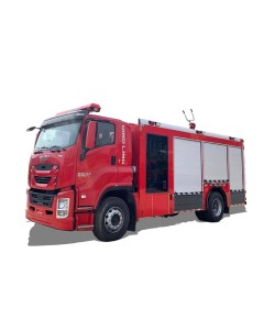 شاحنة إطفاء حرائق ISUZU 4*2 جديدة أو مستعملة بخزان مياه 8 متر مكعب