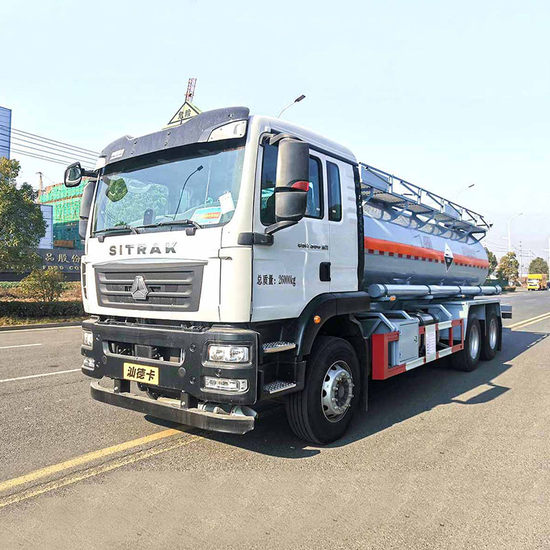SINOTRUK 6*4 14 ton Ammonium Nitrate Tank Truck Trailer