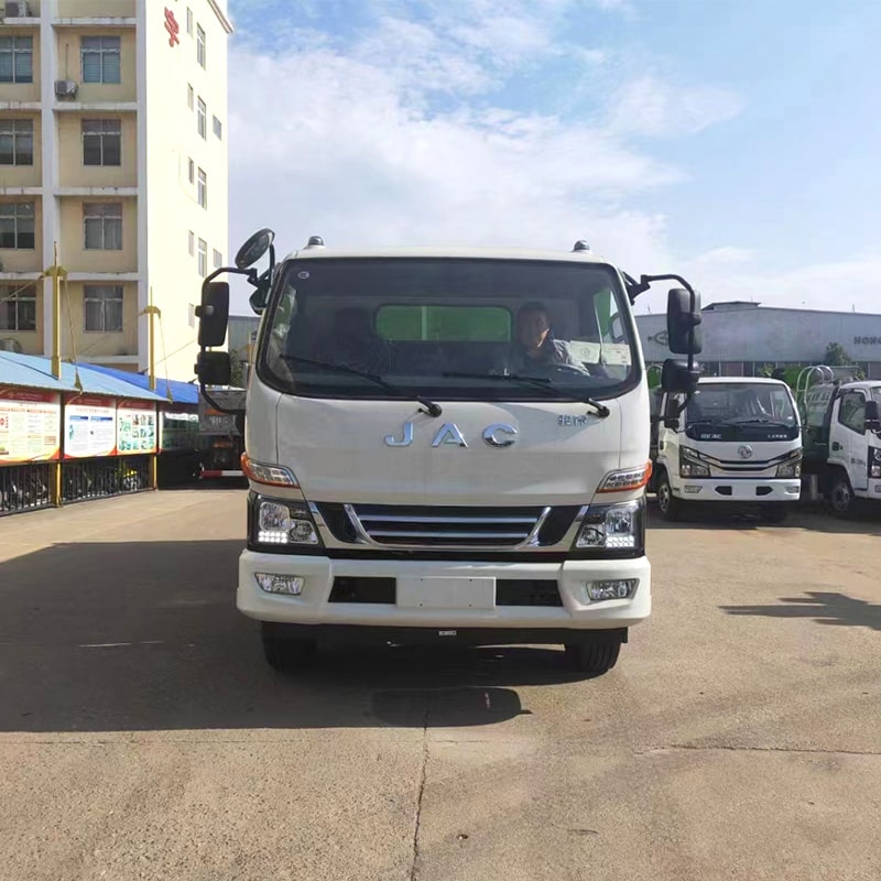 JAC 4*2 4 куб.м. нержавеющая сталь подметально-уборочная машина для дорог