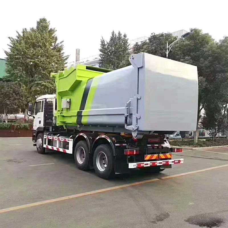Camion de collecte des ordures à bras hydraulique Sinotruk de 25 tonnes