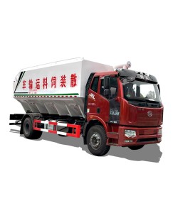 FAW 20m3 self-unloading Bulk Feed Truck