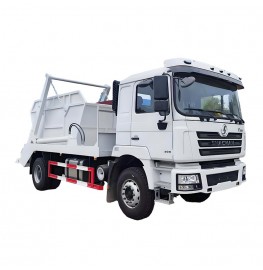 Shacman 4x2 10 Ton 15 Ton  Swing Arm Garbage Truck