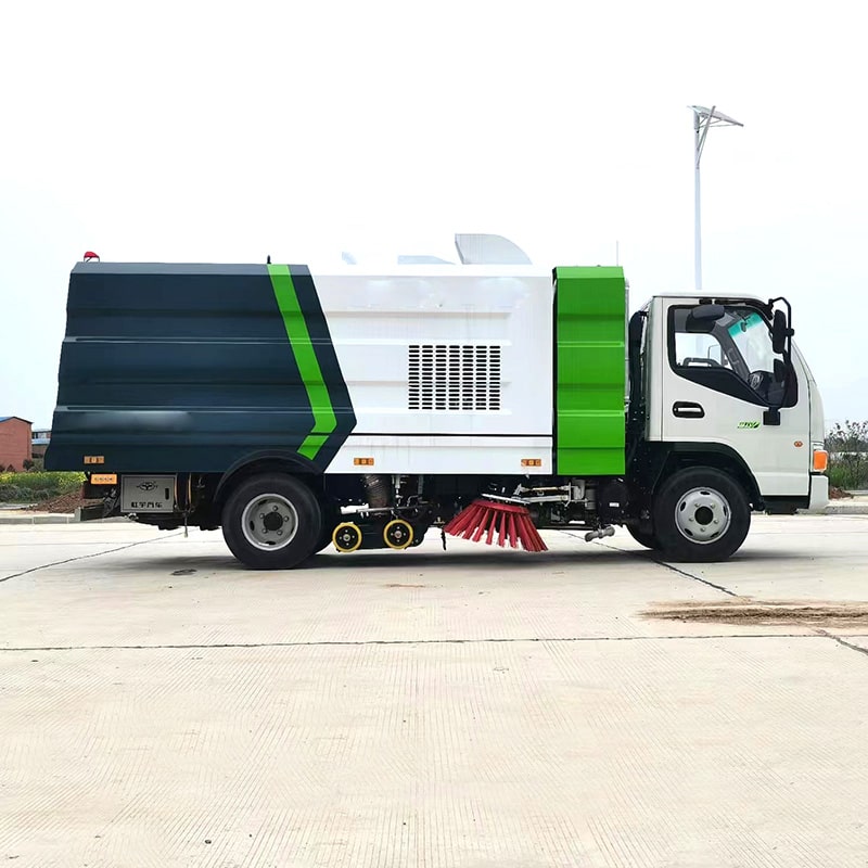 Camion aspirateur de poussière JAC 4*2 camion de nettoyage de route