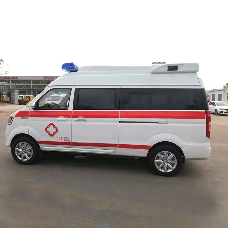 Hot Sale Emergency Ambulance Rescue Van Truck Price