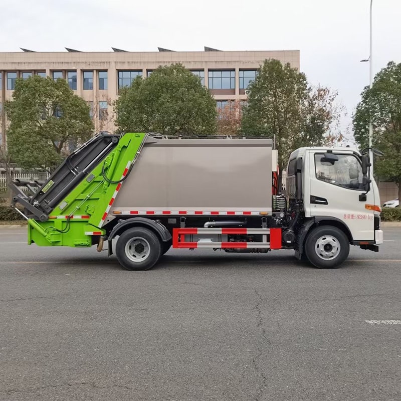 JAC 8 CBM 4 x2 Small Rubbish Conpressing Truck for Sale