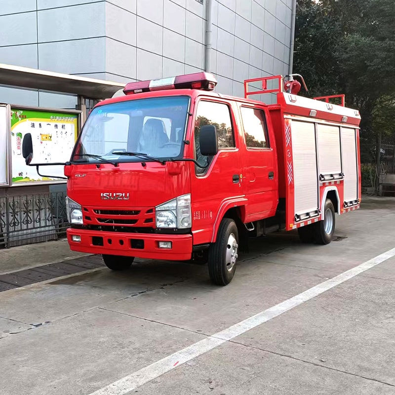 ISUZU 3000L Water Tank Fire Fighting Rescue Truck for Sale